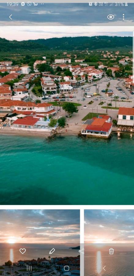 Modern Apartment 100M. From The Sea Skála Foúrkas Exterior foto